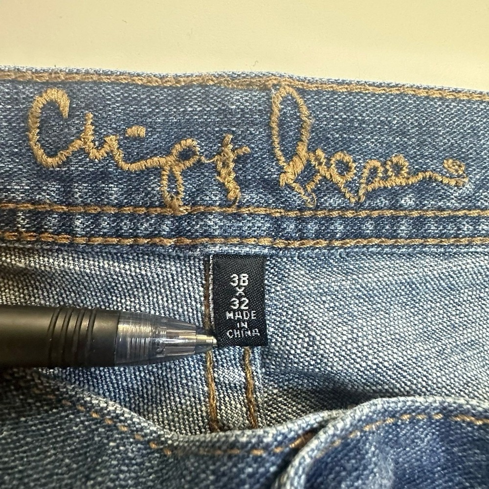 CHIP & PEPPER BOBBY BOOTCUT Men's Jeans 38x32 Blue Denim - Picture 7 of 9